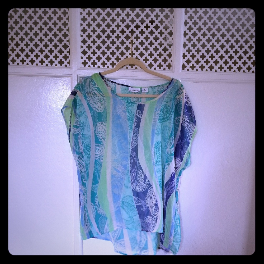 Liz Claiborne Sheer Blouse